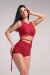 Paradise Chick Top Supreme Cozy Bordeaux XL