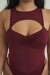 Lunalae Body Charlie Mesh Bordeaux