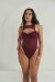 Lunalae Body Charlie Mesh Bordeaux XS