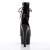 Pleaser ASPIRE-1018 Stivaletti - Vernice Nero/Nero EU-37 / US-7