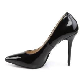 Pleaser AMUSE-20 Décolleté Vernice Nero EU-44 / US-14