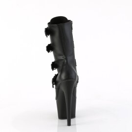 Pleaser ADORE-1046 Stivaletti con Plateau Similpelle Nero B-Stock
