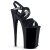 Pleaser Sandali INFINITY-997 Vernice Nero/Nero EU-38 / US-8