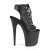 Pleaser FLAMINGO-800-20 Stivaletti - Similpelle Nero/Nero Opaco EU-39 / US-9