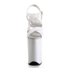 Pleaser Sandali INFINITY-997 Vernice Bianco/Bianco EU-35...