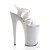 Pleaser Sandali INFINITY-997 Vernice Bianco/Bianco EU-37 / US-7