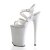 Pleaser Sandali INFINITY-997 Vernice Bianco/Bianco EU-39 / US-9