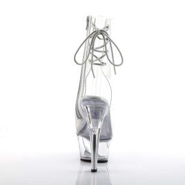 Pleaser Stivaletti KISS-1018C Trasparente/Trasparente EU-35 / US-5
