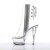 Pleaser Stivaletti KISS-1018C Trasparente/Trasparente EU-35 / US-5