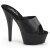 Pleaser Sandali KISS-201 Similpelle Nero/Nero Opaco EU-35 / US-5