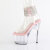 Pleaser ADORE-791-2RS Sandali Con Plateau Trasparente Strass Rosa Trasparente EU-40 / US-10