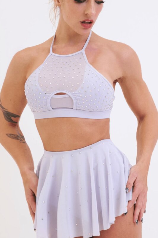 Lunalae Top Demi Diamante Lilla