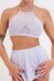 Lunalae Top Demi Diamante Lilla