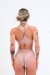 Lunalae Top Roxie Diamante Taupe S