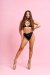 Pole Addict Top Goddess Nero XS/S Goddess (vollere Oberweite)