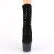 Pleaser ADORE-1020FSMG Stivaletti con Plateau Camoscio Sintetico Glitter Nero EU-42 / US-12