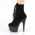 Pleaser ADORE-1020FSMG Stivaletti con Plateau Camoscio Sintetico Glitter Nero EU-42 / US-12