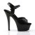 Pleaser Sandali KISS-209 Pelle Nero/Nero EU-40 / US-10