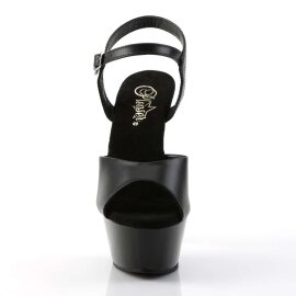 Pleaser Sandali KISS-209 Pelle Nero/Nero EU-37 / US-7