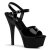 Pleaser Sandali KISS-209 Vernice Nero/Nero EU-37 / US-7