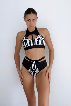 Oksa Wear Shorts Jadore Black-White S