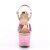Pleaser Sandali UNICORN-711T TPU Rosa Cangiante/Rosa Bubble Gum Multicolore EU-36 /US-6