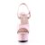 Pleaser Sandali KISS-209 Vernice Rossa Baby/Rosa Baby EU-35 / US-5