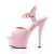 Pleaser Sandali KISS-209 Vernice Rossa Baby/Rosa Baby EU-37 / US-7