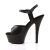 Pleaser Sandali KISS-209 Similpelle Nero/Nero Opaco EU-37 / US-7