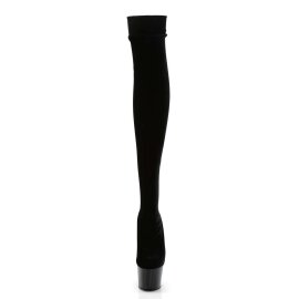 Pleaser ADORE-3002 Stivali Sopra Il Ginocchio Velluto...