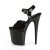 Pleaser Sandali FLAMINGO-808N TPU Nero (Effetto Gelatina)/Nero EU-40 / US-10