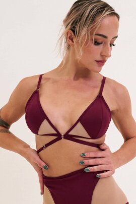 Lunalae Top Lola Plum S