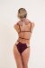 Lunalae Shorts Lola Low Waist Plum XS