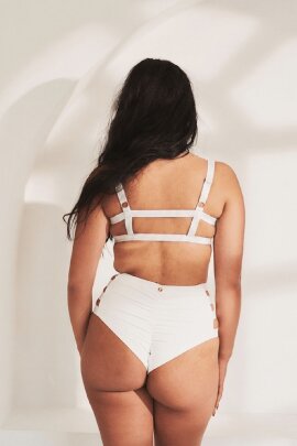 Lunalae Top Clover Bianco XL