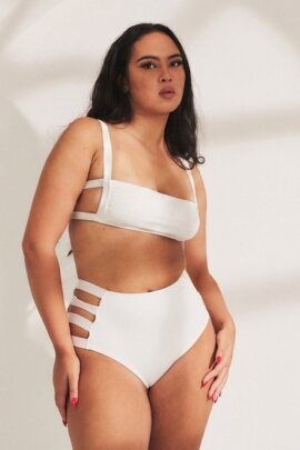 Lunalae Shorts Clover Bianco XL