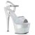 Pleaser Sandali ADORE-709-2G Argento Multi Glitter EU-38 / US-8