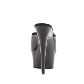 Pleaser Mules DELIGHT-601 Vernice Nero/Nero EU-39 / US-9