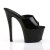 Pleaser Mules SKY-301 Vernice Nero/Nero EU-38 / US-8