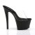 Pleaser Mules SKY-301 Trasparente/Nero EU-39 / US-9
