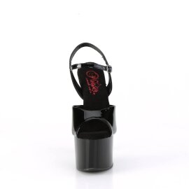 Pleaser PASSION-709 Sandali con Plateau Vernice Nero...