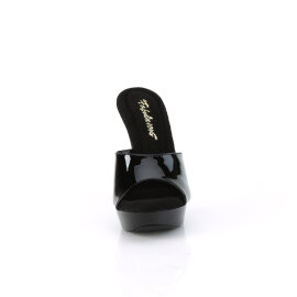 Fabulicious COCKTAIL-501 Mules Con Plateau Nero EU-39 / US-9