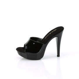 Fabulicious COCKTAIL-501 Mules Con Plateau Nero EU-39 / US-9