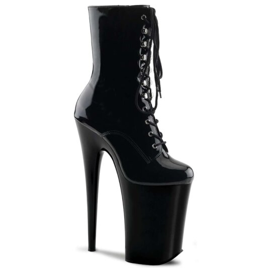 Pleaser Stivaletti INFINITY-1020 Nero/Nero EU-38 / US-8