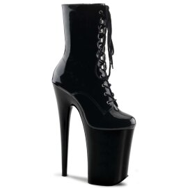 Pleaser Stivaletti INFINITY-1020 Nero/Nero EU-38 / US-8