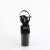Pleaser FLAMINGO-809GP Sandali Con Plateau Vernice Glitter Nero EU-43 / US-13