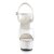Pleaser Sandali KISS-209 Vernice Bianco/Bianco EU-35 / US-5