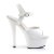 Pleaser Sandali KISS-209 Vernice Bianco/Bianco EU-35 / US-5