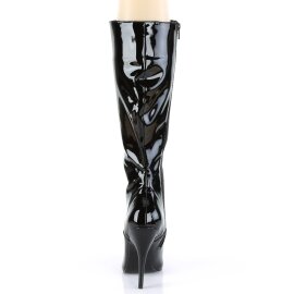 Pleaser SEDUCE-2020 Stivali Vernice Nero EU-37 / US-7