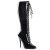Pleaser SEDUCE-2020 Stivali Vernice Nero EU-37 / US-7