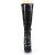Pleaser SEDUCE-2020 Stivali Vernice Nero EU-37 / US-7